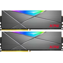 Adata XPG Spectrix D50 RGB pilka 2x8GB DDR4 3200MHZ DIMM AX4U32008G16A-DT50