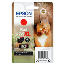 Epson „Squirrel“ rašalo kasetė Red 478XL „Claria Photo HD Ink“ rašalo kasetė Epson „Squirrel“ rašalo kasetė Red 478XL „Claria Photo HD Ink“ rašalo kasetė