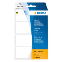 HERMA 4300 adresavimo etiketė