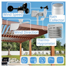 Bresser Optics 7002580 skaitmeninė meteorologinė stotelė