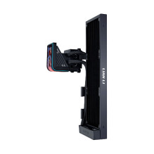 K Lian Li HydroShift II OLED lenktas 360Fanless schwarz, AiO-Wasserkühlung K Lian Li HydroShift II OLED lenktas 360Fanless schwarz, AiO-Wasserkühlung