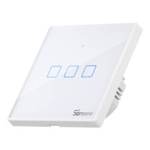 Smart Switch - Sonoff T2 EU TX 3-Channel WiFi RF 433 Touch Switch