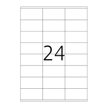 HERMA 4360 printer label