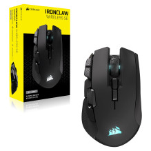 CORSAIR IRONCLAW SE žaidimų pelė, belaidė, 26000 DPI, juoda CORSAIR IRONCLAW SE žaidimų pelė, belaidė, 26000 DPI, juoda