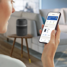 Philips 4000 serija HU4210 / 03 drėkintuvas Ultragarsinis 3,5 l Tamsiai pilkas 3 W
