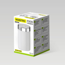 Vakarienės termosas Maestro MR-1649-75-WHITE 750 ml Vakarienės termosas Maestro MR-1649-75-WHITE 750 ml