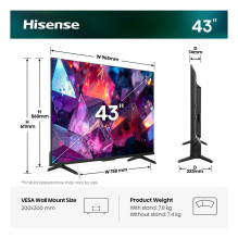 Hisense 43E7S PRO
