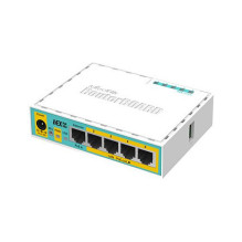 Mikrotik hEX PoE lite wired...