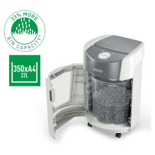 Leitz IQ OptiMax Small Office 350 dokumentų smulkintuvas