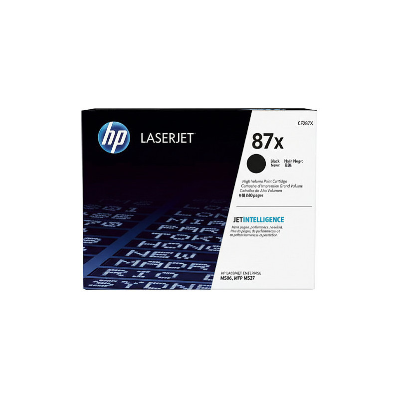 HP 87X CF287XC juodos spalvos tonerio kasetė su sutartimi – didelės talpos