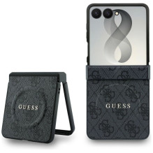 Guess Guess 4G Classic MagSafe Case for Samsung Galaxy Z Flip 8 - Black