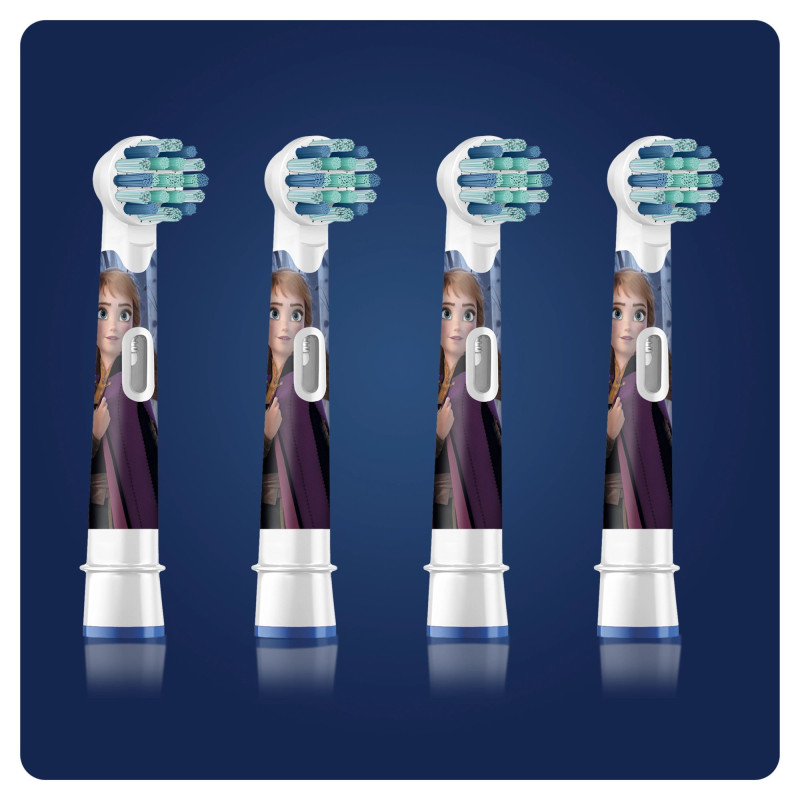 Braun Oral-B Kids Frozen II 4 vnt. - Atsarginiai šepetėliai