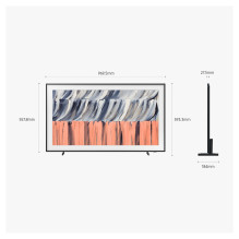 109,2 cm (43 colių) 3840 x 2160 SAMSUNG QE43LS03HEUXXH 4K UltraHD QLED SmartTV HDMI VESA 200 x 200 mm LAN WIFI garsiakal 109,2 cm (43 colių) 3840 x 2160 SAMSUNG QE43LS03HEUXXH 4K UltraHD QLED SmartTV HDMI VESA 200 x 200 mm LAN WIFI garsiakal