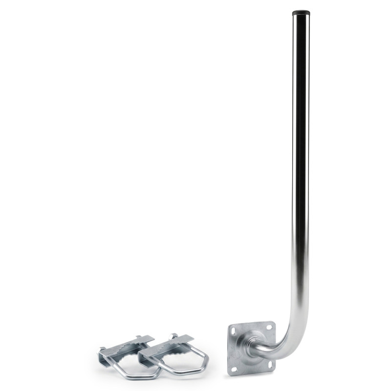 Extralink Balcony Mount L250x750, 250x750mm, with M8 Clamps, Steel, Galvanized