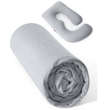 Momcozy PP102 Pilka, U formos nėščiųjų pagalvė, Momcozy PP102 Pilka, U formos nėščiųjų pagalvė,