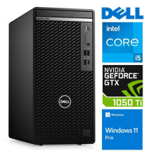 Dell OptiPlex 5080 Tower i5-10500 16GB 512SSD NVME GTX1050Ti 4GB W11P ReNew