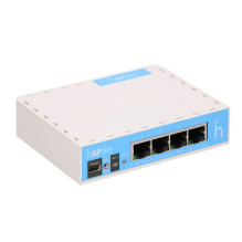 MikroTik hAP lite WiFi Router, RB941-2nD, 2.4GHz, 4x RJ45 100Mb / s