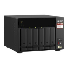 Tinklo Prieigos Saugykla - QNAP TS-673A NAS Tower Ryzen V1500B 8GB DDR4 0TB Black