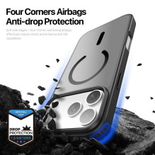 Dux Ducis Apple iPhone 18 Pro Yind Hybrid Case with MagSafe Black Dux Ducis Apple iPhone 18 Pro Yind Hybrid Case with MagSafe Black