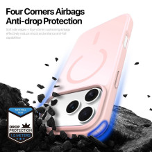 Dux Ducis Apple iPhone 18 Pro Yind Hybrid Case with MagSafe Light Pink Dux Ducis Apple iPhone 18 Pro Yind Hybrid Case with MagSafe Light Pink