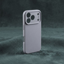 iLike Silicon case for Samsung Galaxy A17 4G / A17 5G / A18 5G silver