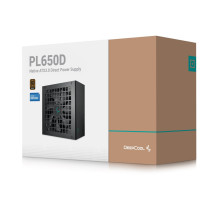 DeepCool PL650D maitinimo blokas 650 W 20+4 kontaktų ATX ATX Juodas DeepCool PL650D maitinimo blokas 650 W 20+4 kontaktų ATX ATX Juodas