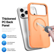 Dux Ducis Apple iPhone 18 Pro Yind Hybrid Case with MagSafe Orange