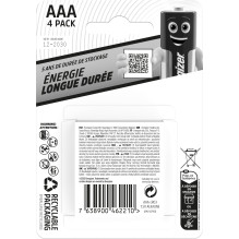 Baterijos - Energizer Everyday AAA / LR03 CP4 Baterijos - Energizer Everyday AAA / LR03 CP4