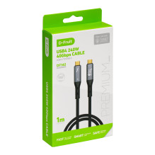 USB Laidas - D-Fruit DF142 USB4 240 W 1 m USB Laidas - D-Fruit DF142 USB4 240 W 1 m