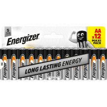 Baterija - Energizer Everyday AA / LR6 DHP12, 12 Vnt. Baterija - Energizer Everyday AA / LR6 DHP12, 12 Vnt.