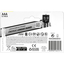 Baterija - Energizer Everyday AAA / LR03 DHP12, 12 Vnt.