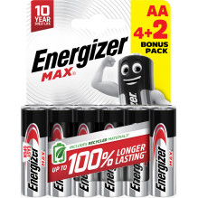 Baterijos - Energizer Max...