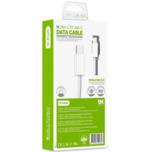 USB-C Laidas - D-Fruit DF901C USB-C Į USB-C Laidas 1 m Baltas