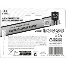 Baterijos - Energizer Everyday AA / LR6 8 Vnt. Baterijos - Energizer Everyday AA / LR6 8 Vnt.
