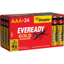 AAA Baterija - Energizer Eveready Gold AAA 24 Vnt.