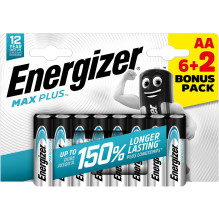Šarminė Baterija - Energizer Max Plus AA LR6 8 Vnt.