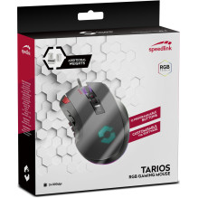 Žaidimų Pelė - SpeedLink Tarios RGB Žaidimų Pelė, Juoda Žaidimų Pelė - SpeedLink Tarios RGB Žaidimų Pelė, Juoda
