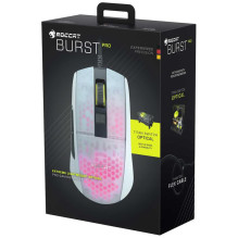 Žaidimų pelė - Roccat Burst Pro White 68 g Balta Žaidimų pelė - Roccat Burst Pro White 68 g Balta