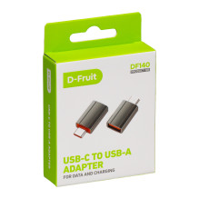 USB Adapter - D-Fruit DF140 USB-C Į USB-A Adapteris USB Adapter - D-Fruit DF140 USB-C Į USB-A Adapteris