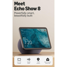 Išmanusis Ekranas - Amazon Echo Show 8 (4-oji Karta), Grafito Spalvos Išmanusis Ekranas - Amazon Echo Show 8 (4-oji Karta), Grafito Spalvos