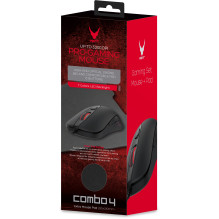 Žaidimų pelė - Omega Varr VSETMPX6 295 × 210 × 2 mm Kilimėlis Žaidimų pelė - Omega Varr VSETMPX6 295 × 210 × 2 mm Kilimėlis