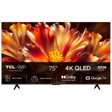 TV Set, TCL, 75 ", 4K Ultra HD, 3840 x 2160 pixels, Flat, 16:9, QLED, 75QLED780L
