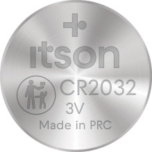 Baterija - itson itsPREMIUM CR2032IT / 2BP 2 Vnt. Rinkinys Baterija - itson itsPREMIUM CR2032IT / 2BP 2 Vnt. Rinkinys