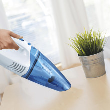 Rankinis Dulkių Siurblys - Techwood TAS-49 500 ml Šlapio Ir Sauso Valymo Įkraunamas Ni-MH