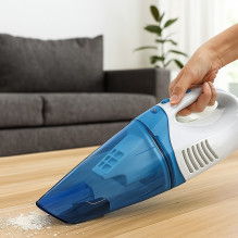 Rankinis Dulkių Siurblys - Techwood TAS-49 500 ml Šlapio Ir Sauso Valymo Įkraunamas Ni-MH