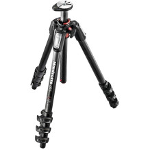 Fotoaparato Trikojis - Manfrotto MK055CXPRO4BHQR Rinkinys, 4 Sekcijų Anglies Pluoštas, 90 Laipsnių Kolona, 15 kg, MOVE Q