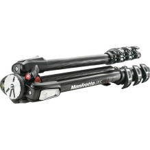 Fotoaparato Trikojis - Manfrotto MK055CXPRO4BHQR Rinkinys, 4 Sekcijų Anglies Pluoštas, 90 Laipsnių Kolona, 15 kg, MOVE Q
