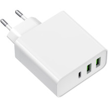 Sieninis Įkroviklis - Platinet PLCUPD65W 65 W USB / USB-C Įkroviklis