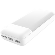 Išorinė Baterija - Platinet PMPB20W706 20 000 mAh Balta Išorinė Baterija - Platinet PMPB20W706 20 000 mAh Balta
