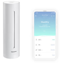 Patalpų Oro Kokybės Monitorius - Netatmo Išmanusis Patalpų Oro Kokybės Monitorius, Baltas Patalpų Oro Kokybės Monitorius - Netatmo Išmanusis Patalpų Oro Kokybės Monitorius, Baltas